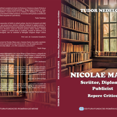 Nicolae Mareș, scriitor, diplomat, publicist - repere istorice